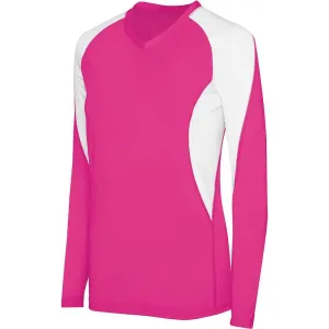 GIRLS LONG SLEEVE COURT JERSEY