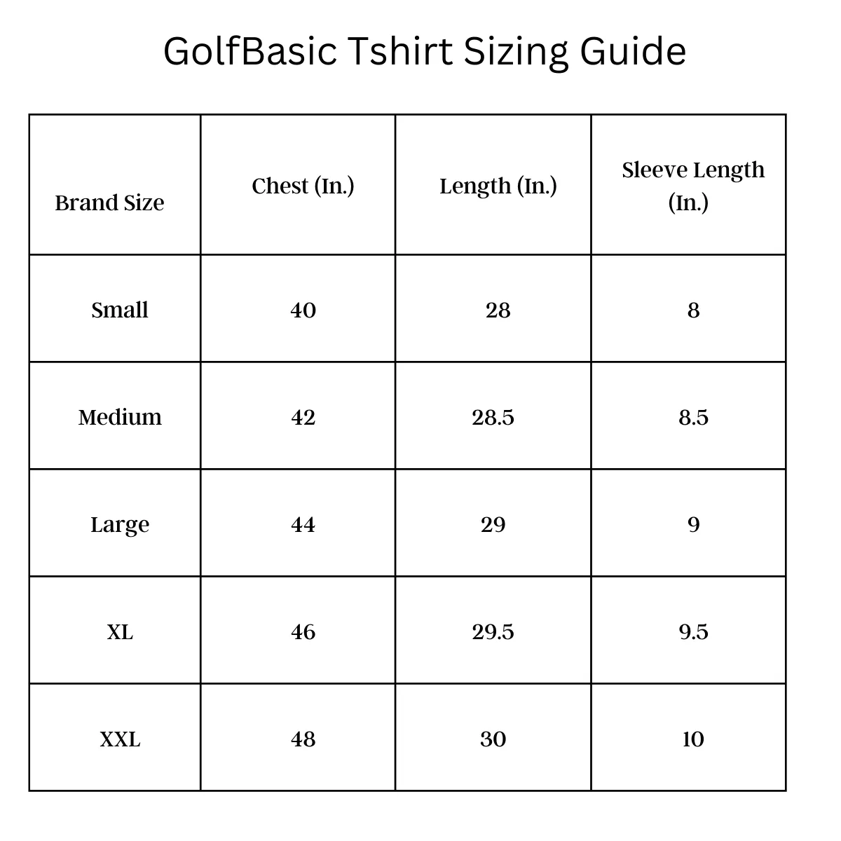 GolfBasic Men's Classic Performance Polo T-shirt