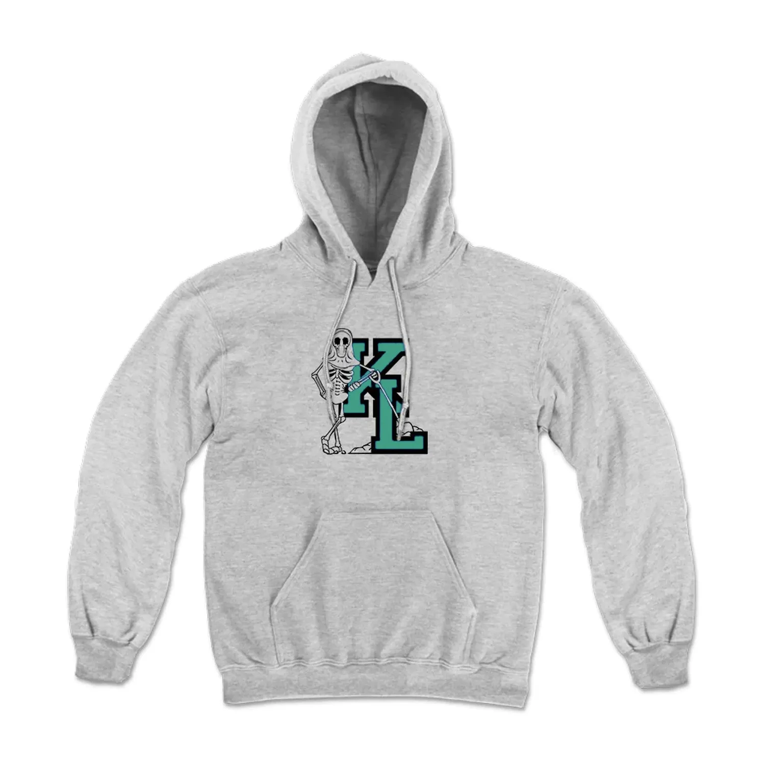 Grave Digger Hoodie (Grey/Green)