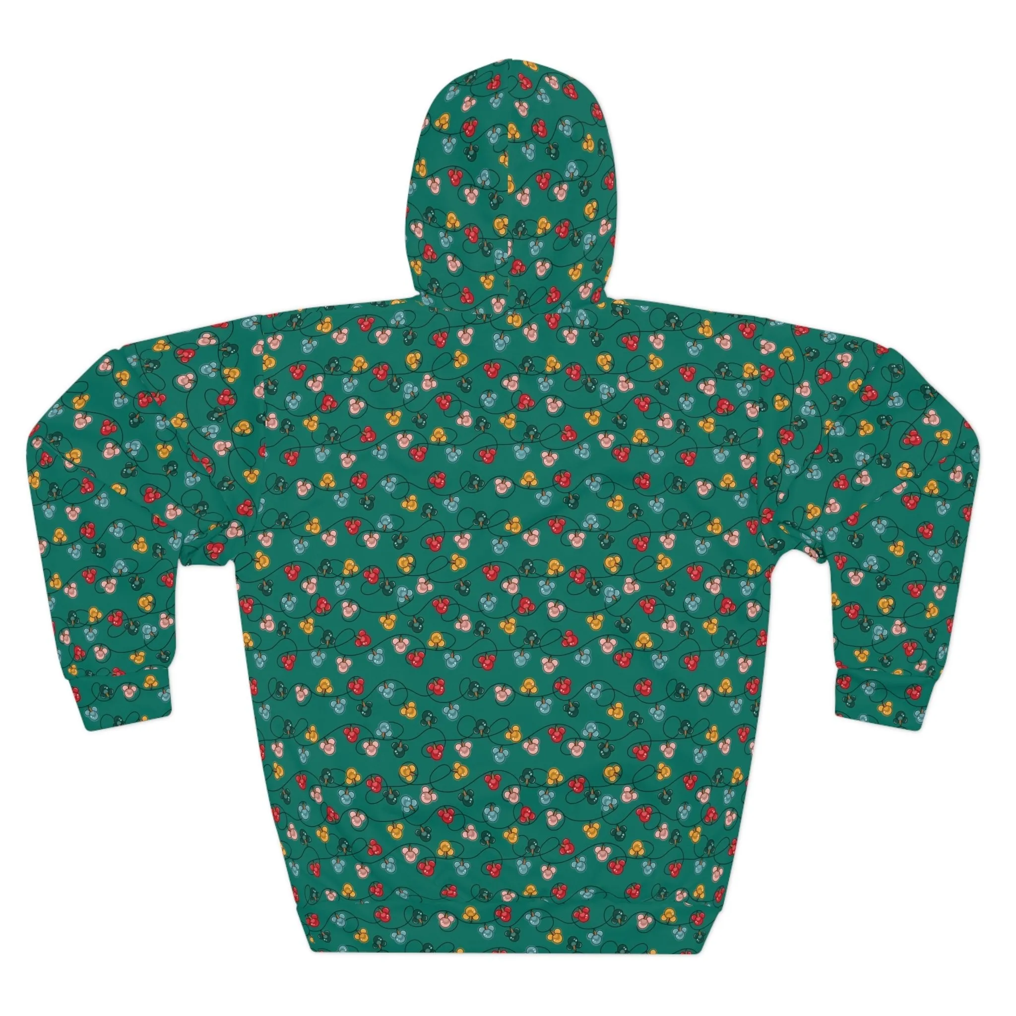 Green Mouse Ornaments Unisex Pullover Hoodie