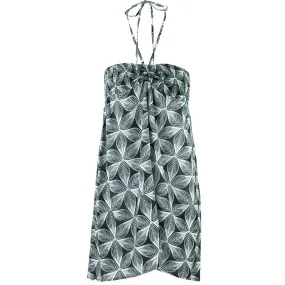 Halterneck Wrinkle Dress - Tessellation