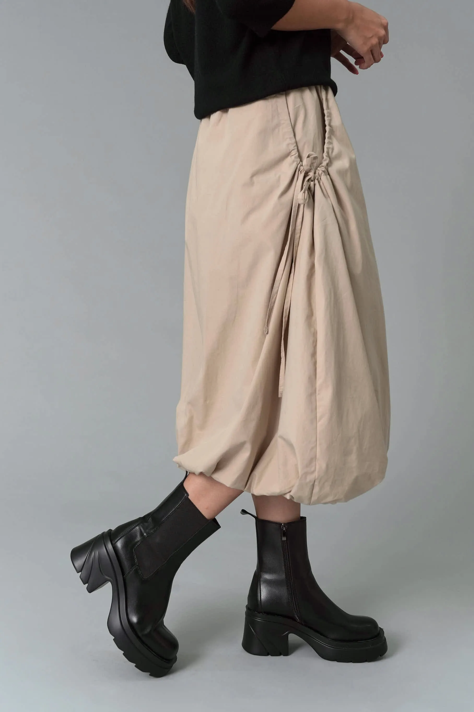 Harley Midi Skirt, Beige