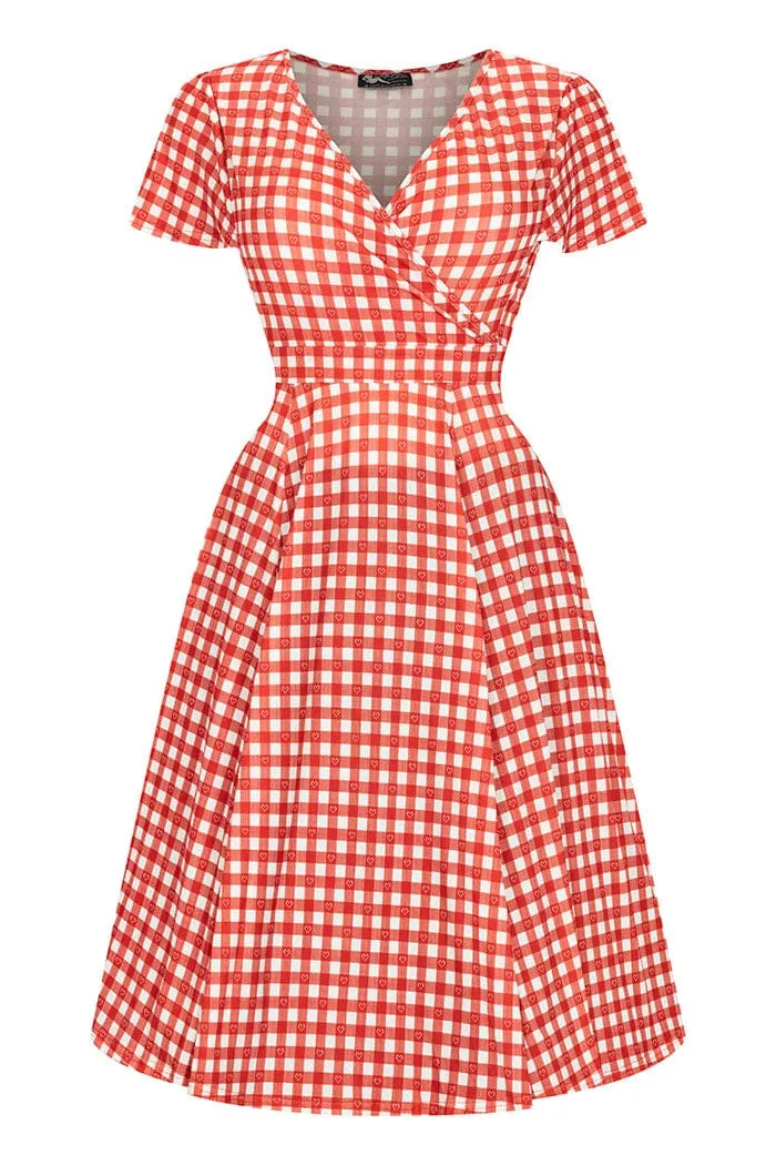 Heart Gingham Lyra Dress