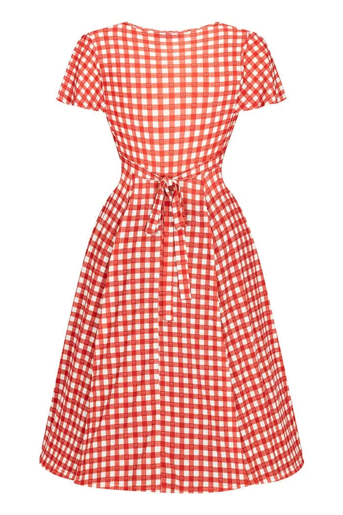 Heart Gingham Lyra Dress