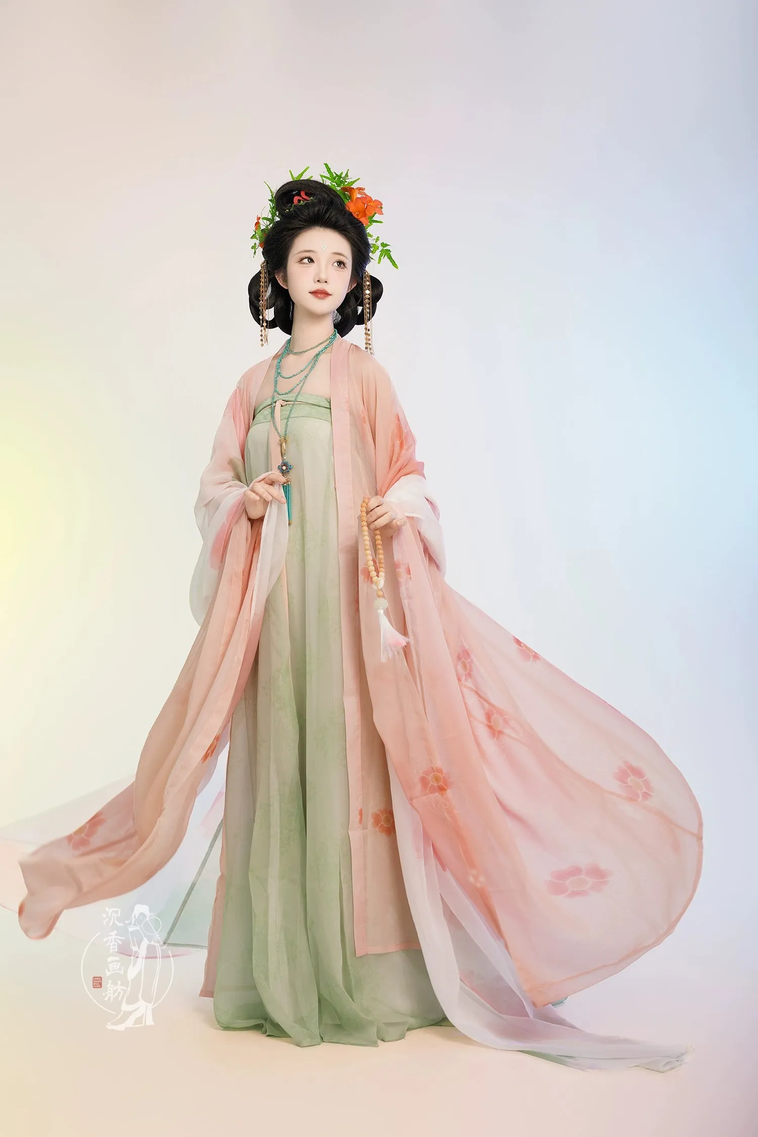 Historically Accurate Tang Dynasty Hanfu, Qixiong Ruqun, Lingxiao (Preorder)