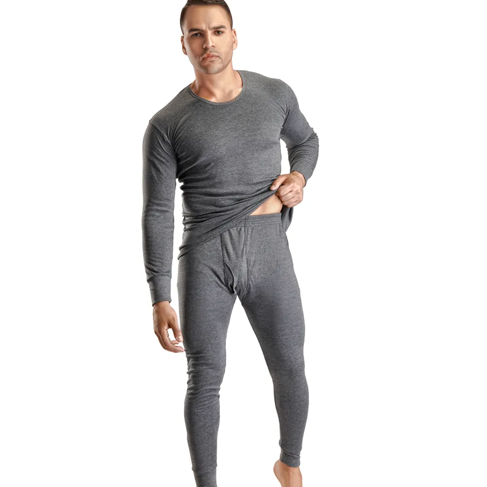 Hot man Thermal set Black medium warmth