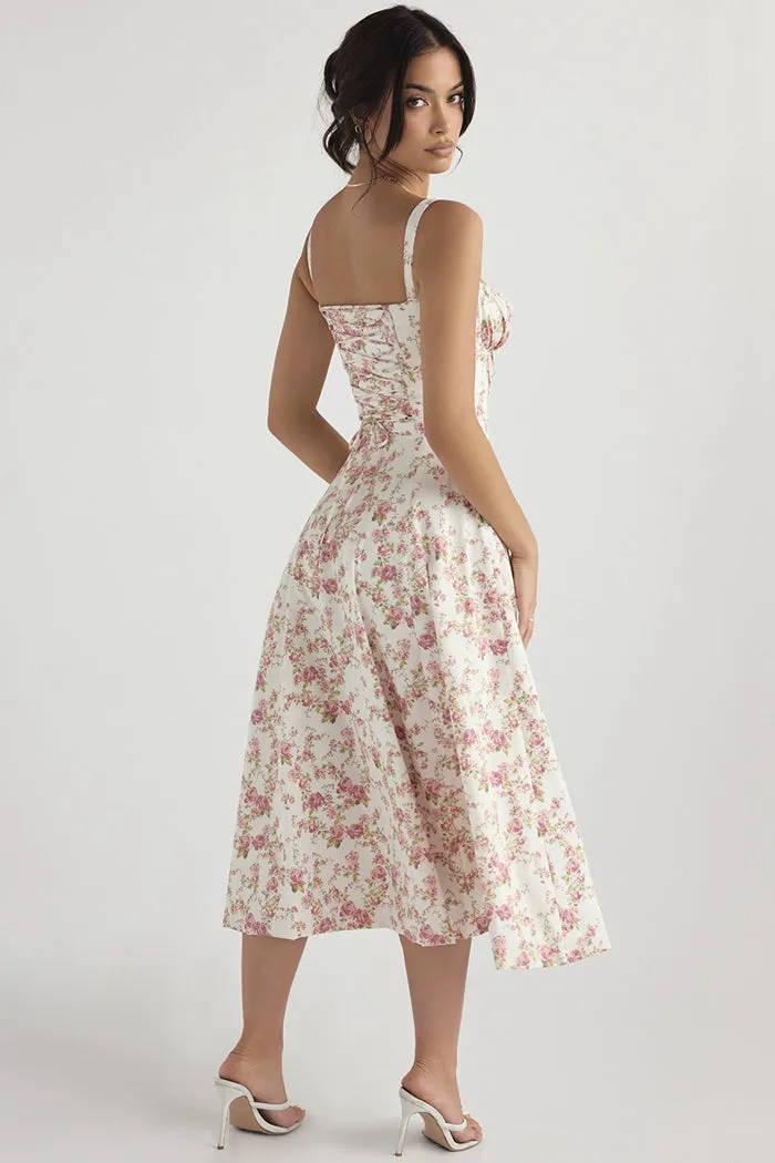 Isela Floral Midi Dress