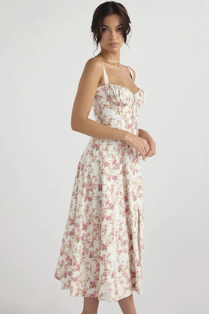 Isela Floral Midi Dress