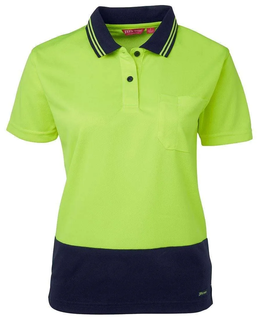 JB'S Women’s Hi-Vis Short Sleeve Comfort Polo 6LHCP