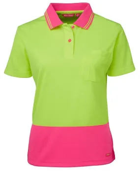 JB'S Women’s Hi-Vis Short Sleeve Comfort Polo 6LHCP