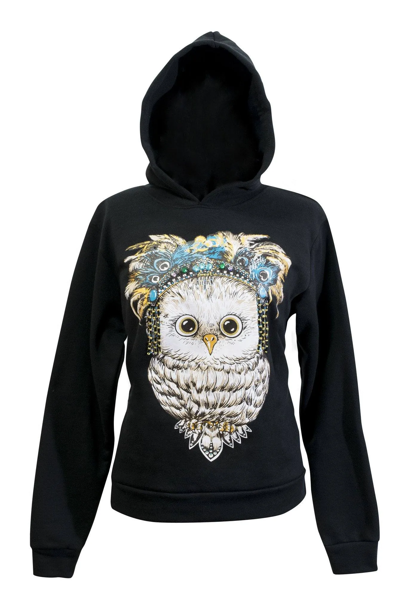 Jumper Printed Embroidery Pullover Hoodie cotton