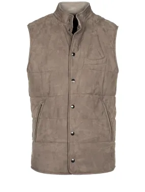 Kajo Padded Gilet Beige