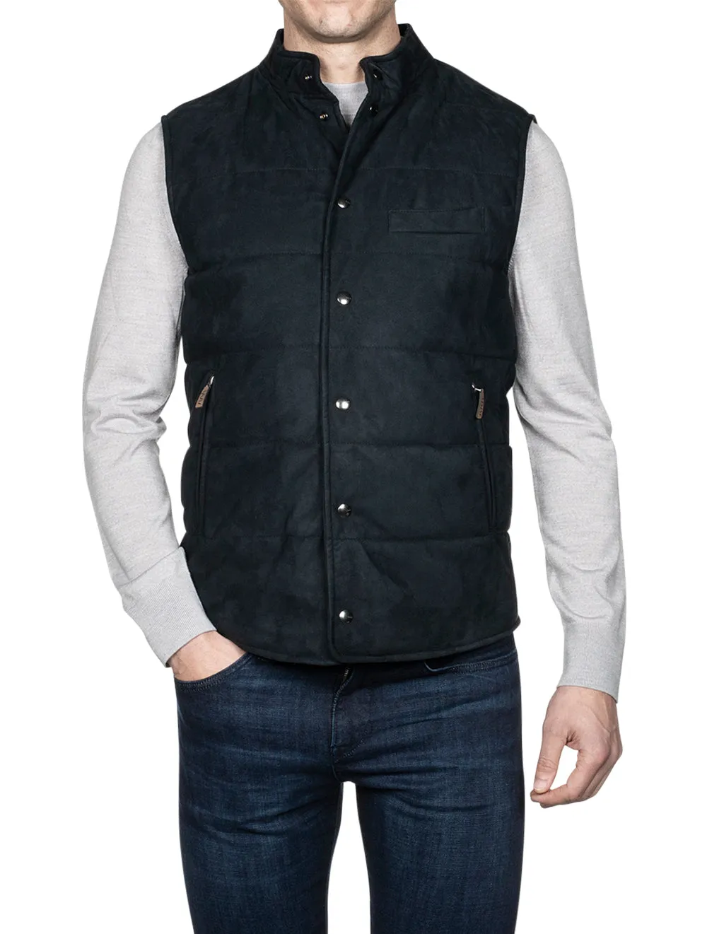 Kajo Padded Gilet Navy