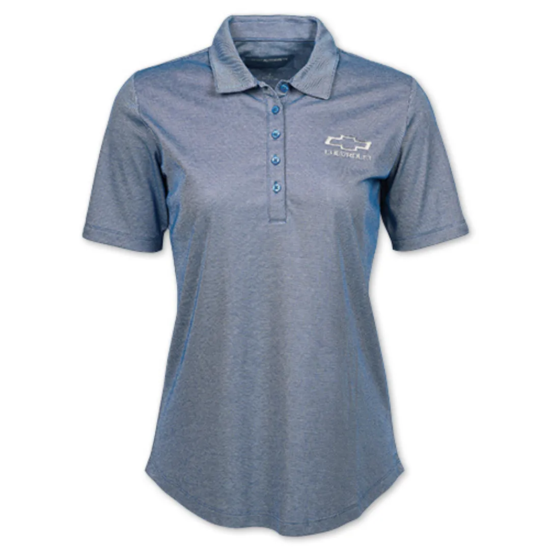 Ladies Chevrolet Bowtie Fine Blend Polo