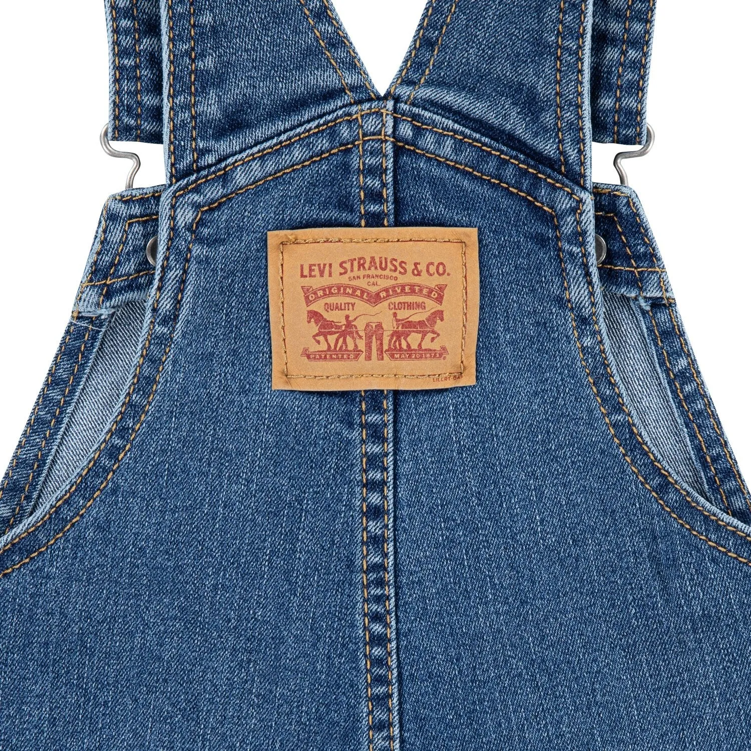 Levi's BLUE Denim Overalls