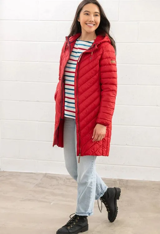 Lighthouse Womens Laurel Jacket Red