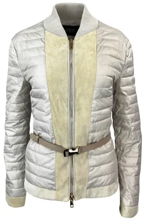 Lorena Antoniazzi Light Padded Jacket in Taupe