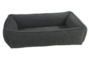 Lounger - Gray Sheepskin - Dog Bed