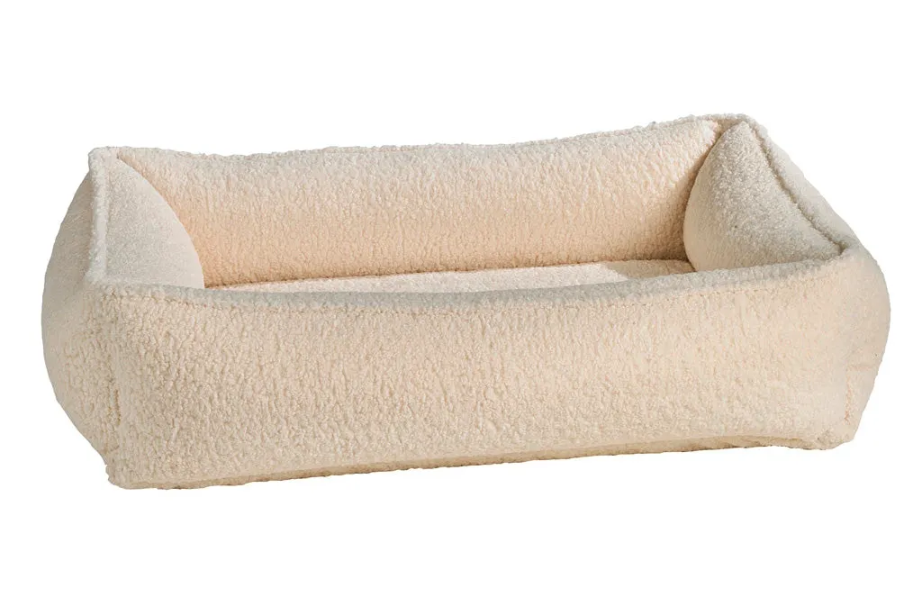 Lounger - Ivory Sheepskin - Dog Bed