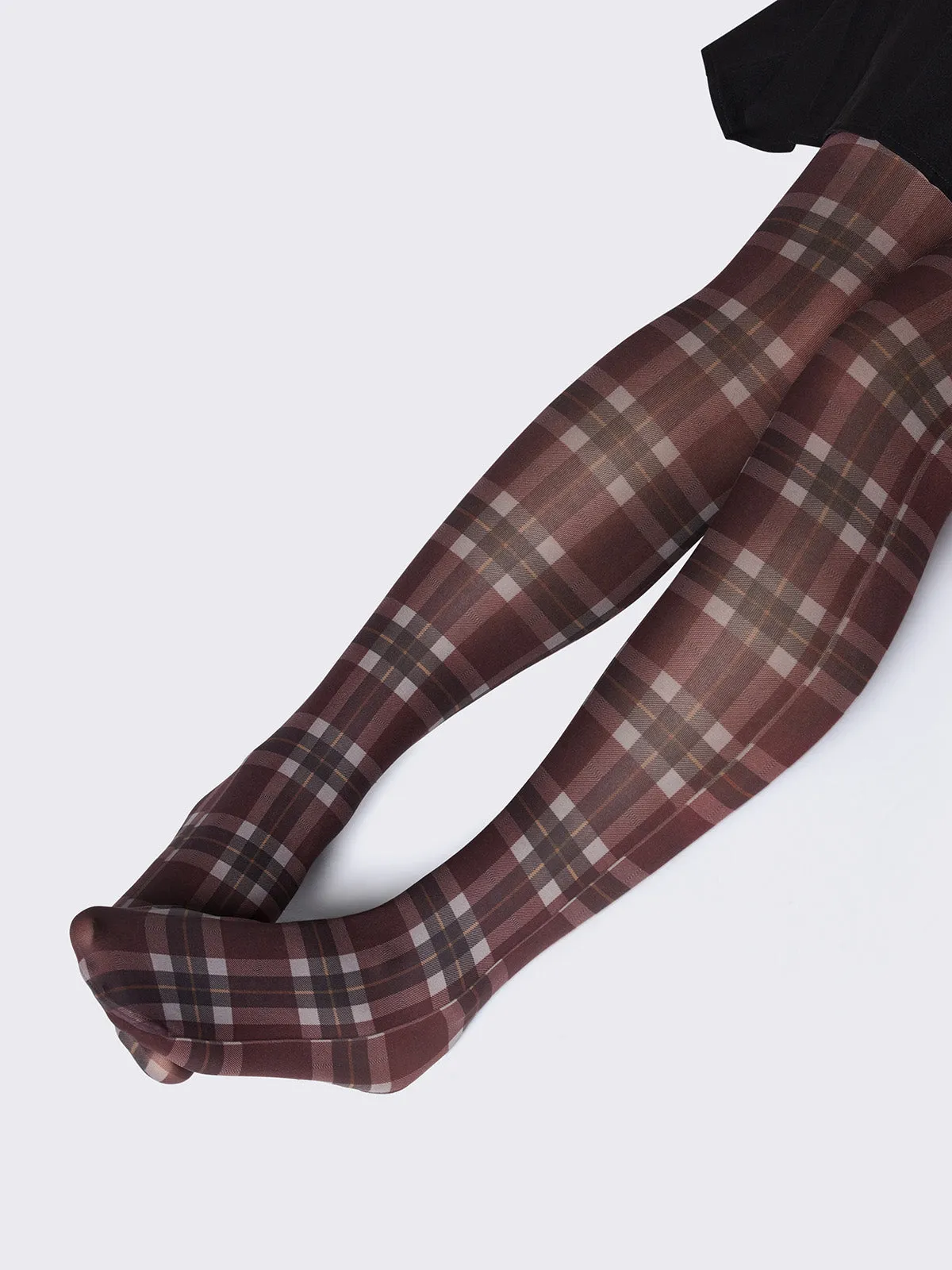 Mad for Plaid Tights