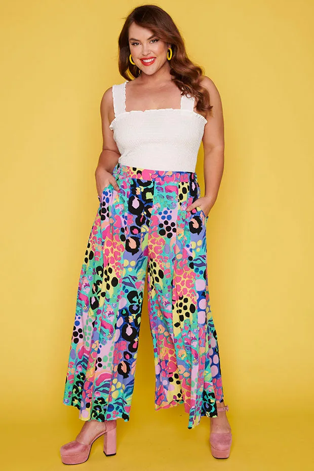 Marissa Electric Leopard Pants