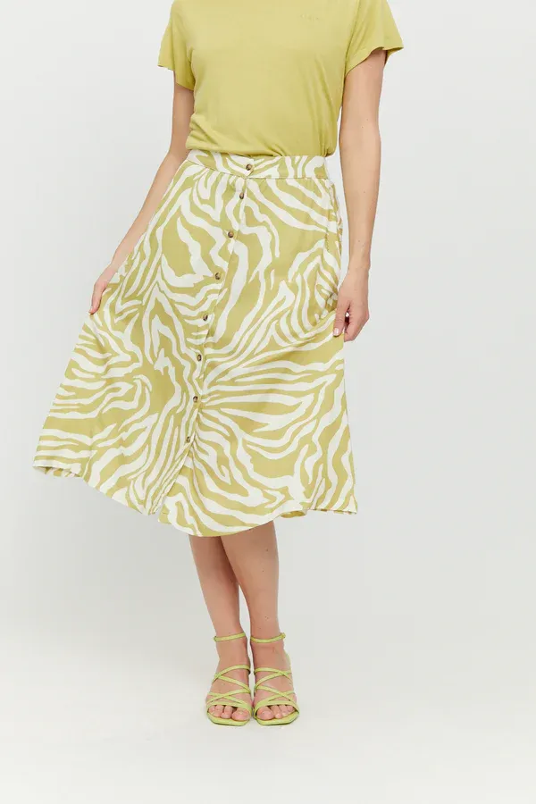 MAZINE NOMI PRINTED SKIRT