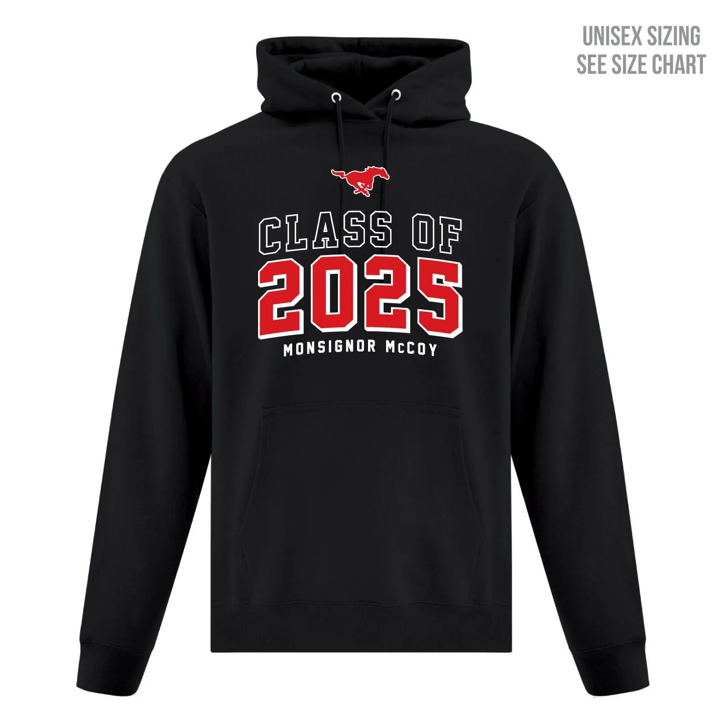 McCoy Grad 2025 Unisex Pullover Hoodie (MCG25T001-F2500)