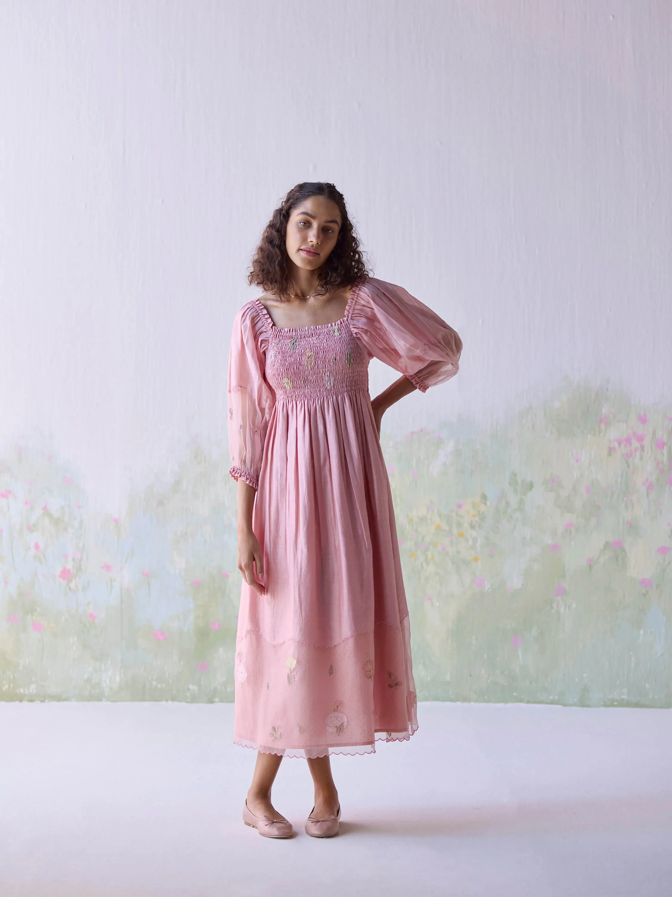 Meadowsweet Midi Dress