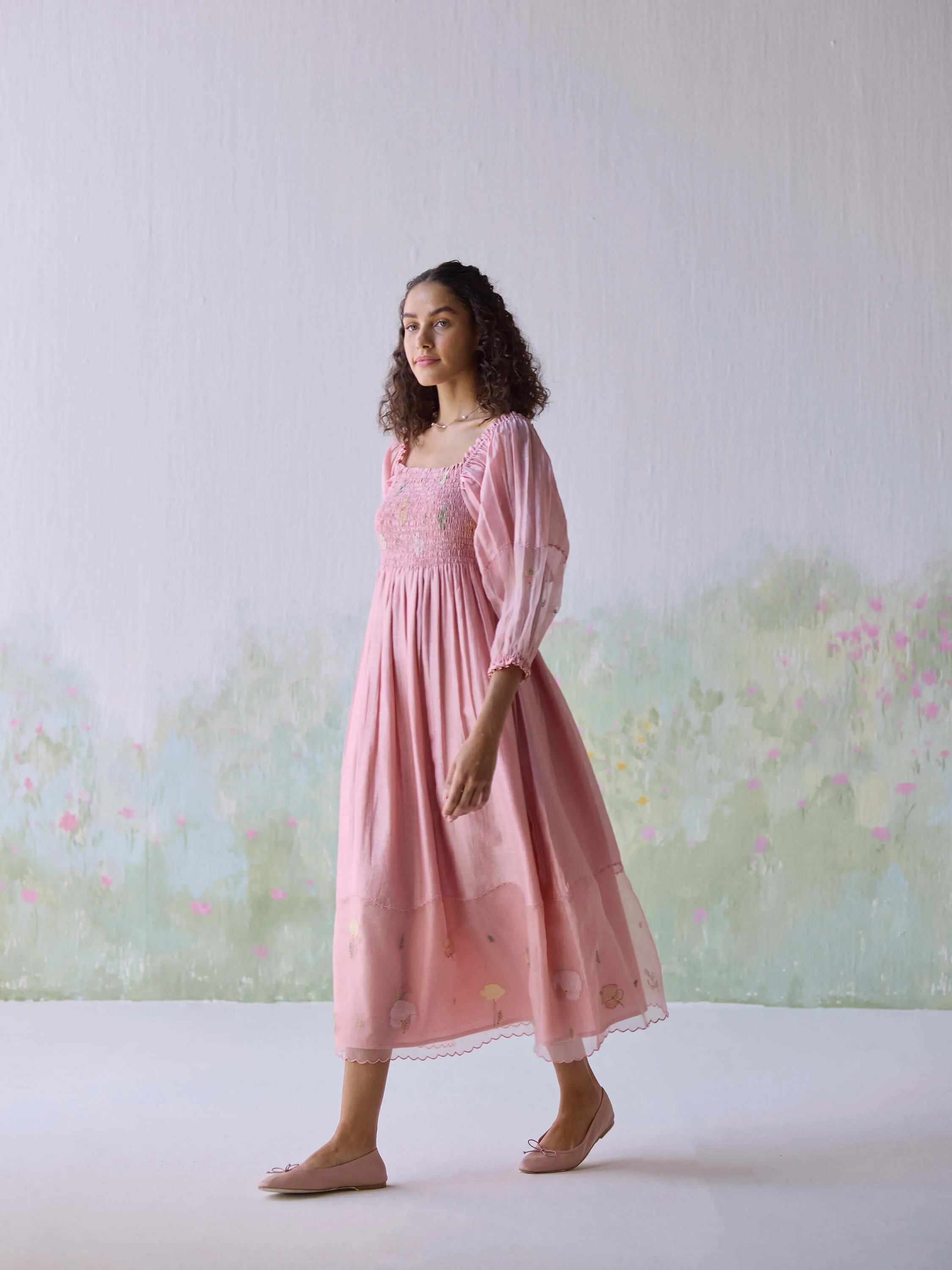 Meadowsweet Midi Dress