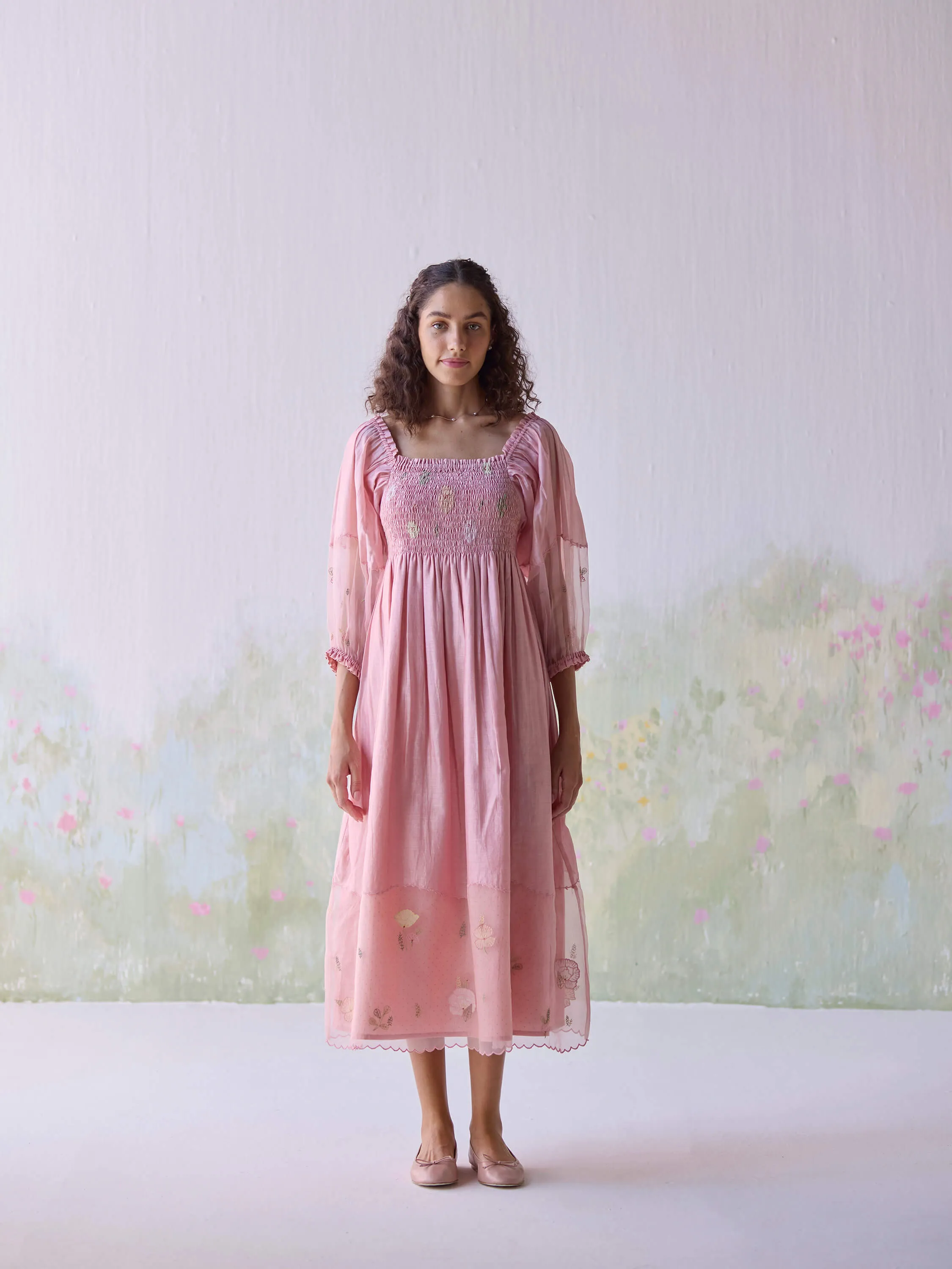 Meadowsweet Midi Dress