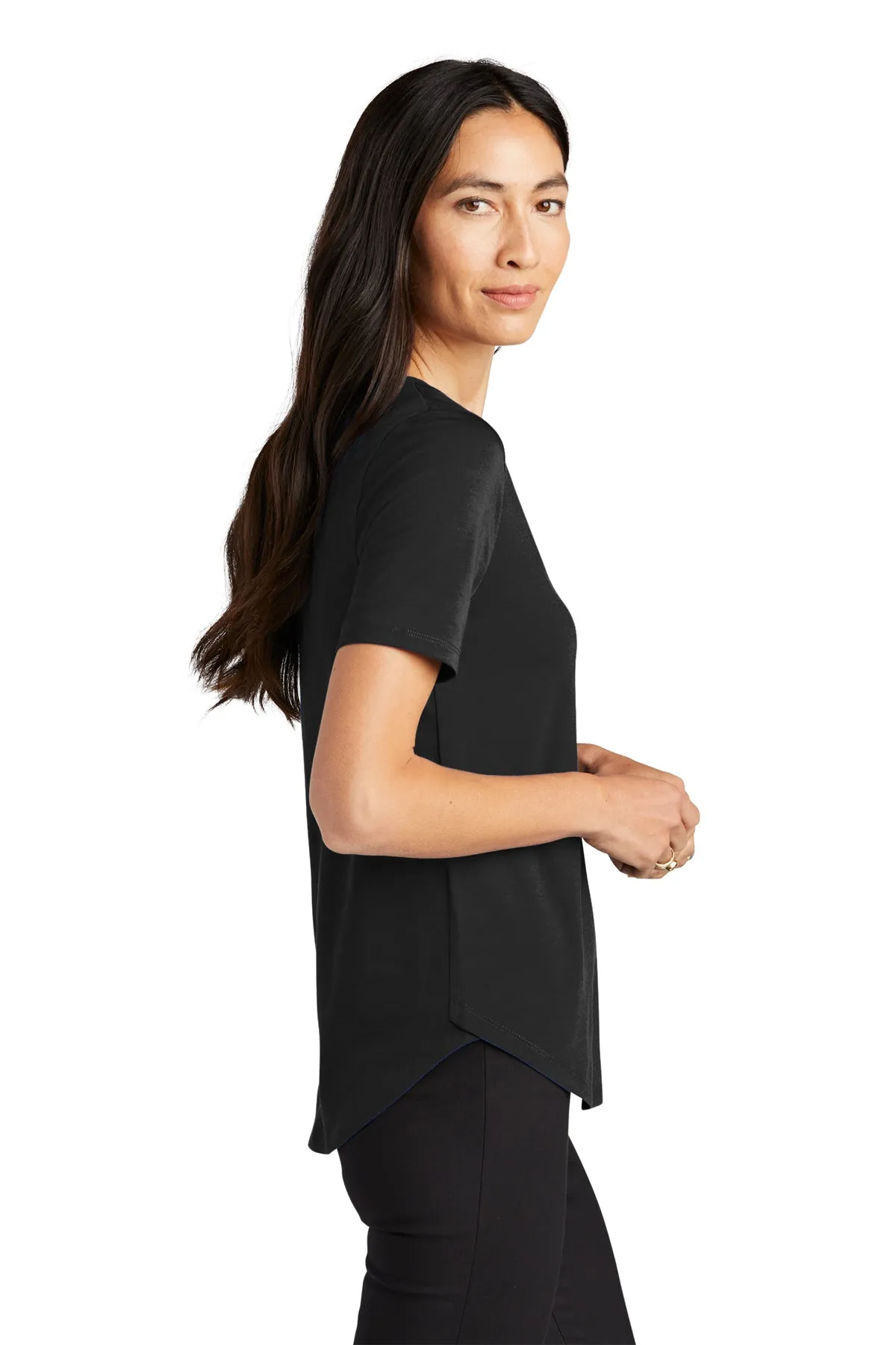 Meghan Relaxed Tee - Deep Black (Ships in 1-2 Weeks)