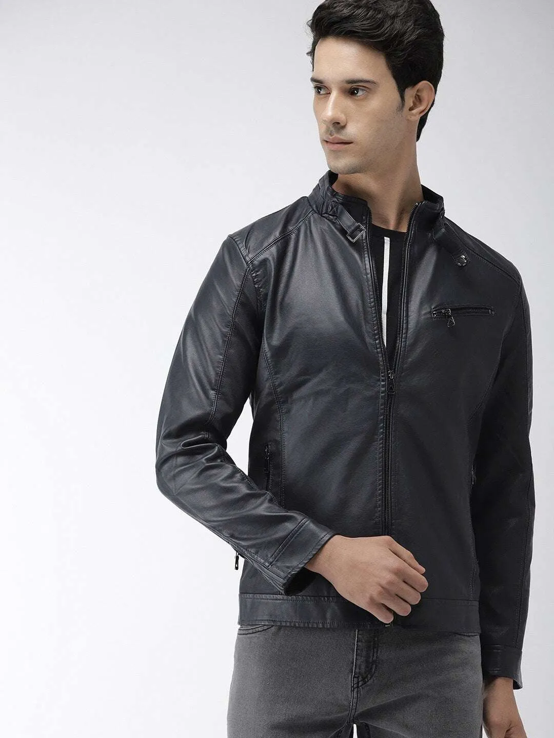 Men Biker Jacket