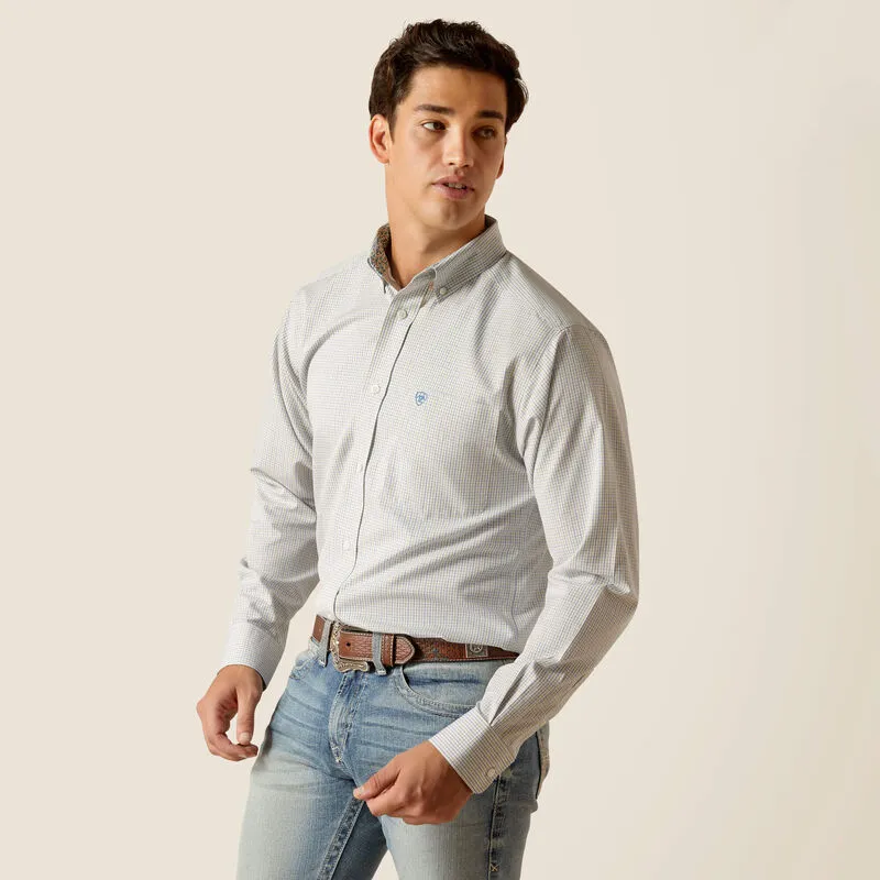 Men's Ariat Wrinkle Free Kaeden Fitted Shirt - 10051240