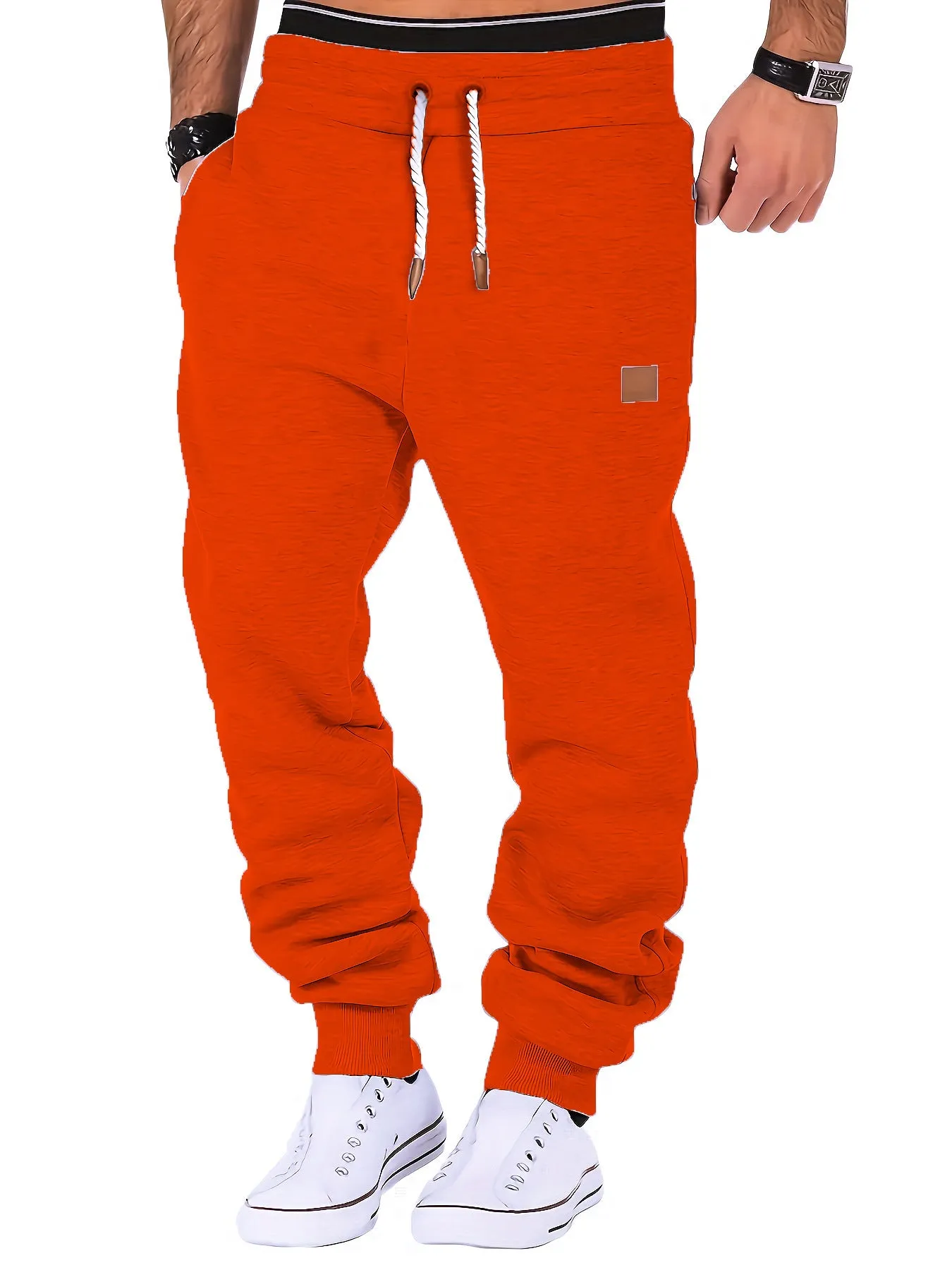 MEN'S CASUAL SPORTS PANTS, SWEATPANTS, HIP-HOP LOOSE FIT MEN'S CLOTHING