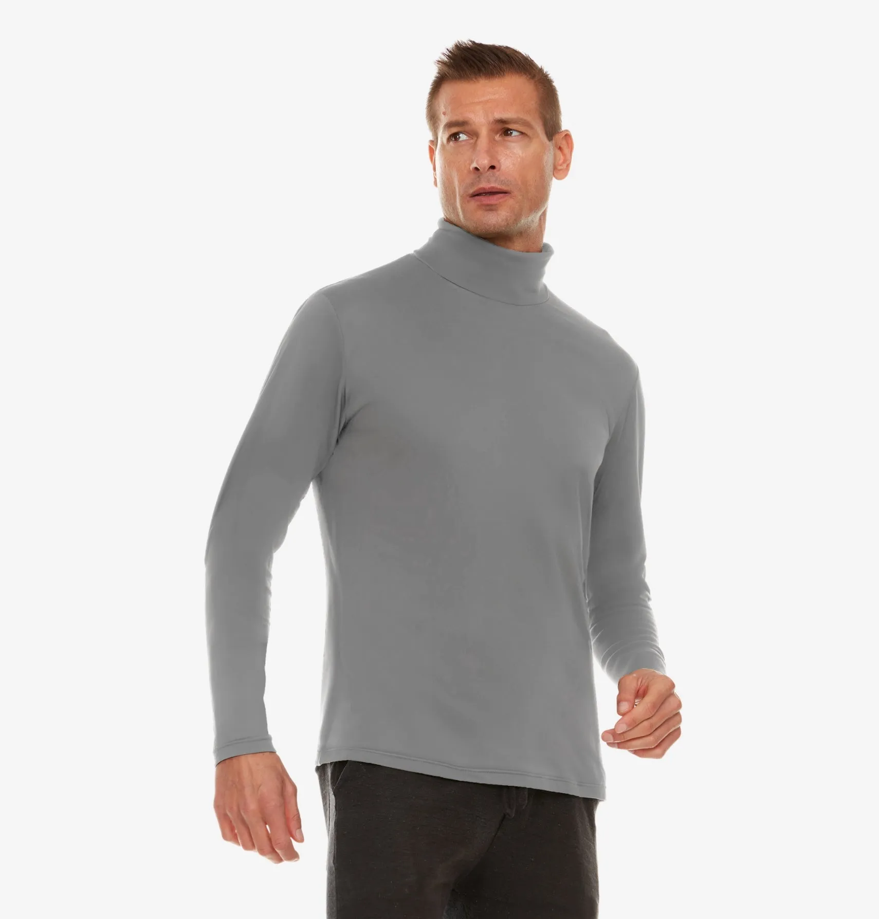 Men's Turtle Neck Thermal Top