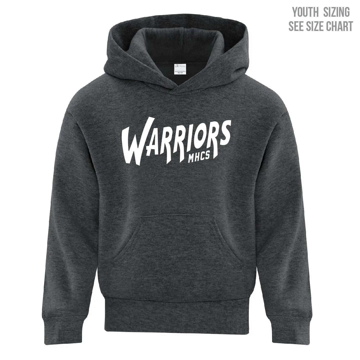 MHCS Warriors YOUTH Pullover Hoodie (MHCST0004/5-Y2500)