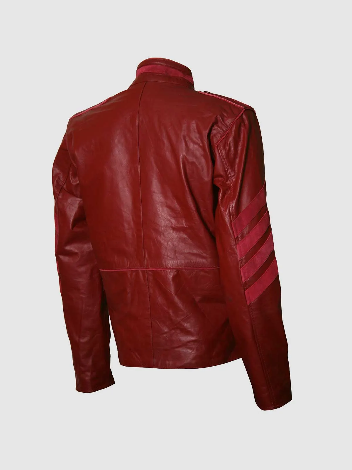 Military Style Maroon Jacket