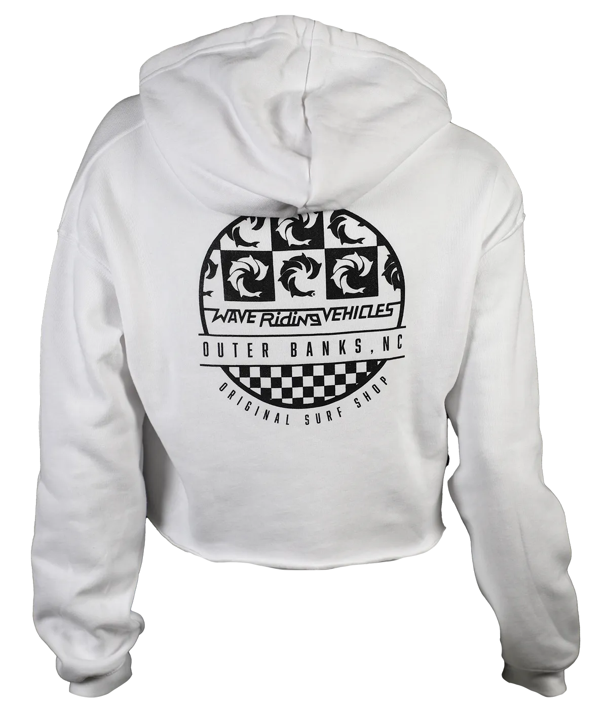 OBX Wall Ladies Crop P/O Hooded Sweatshirt