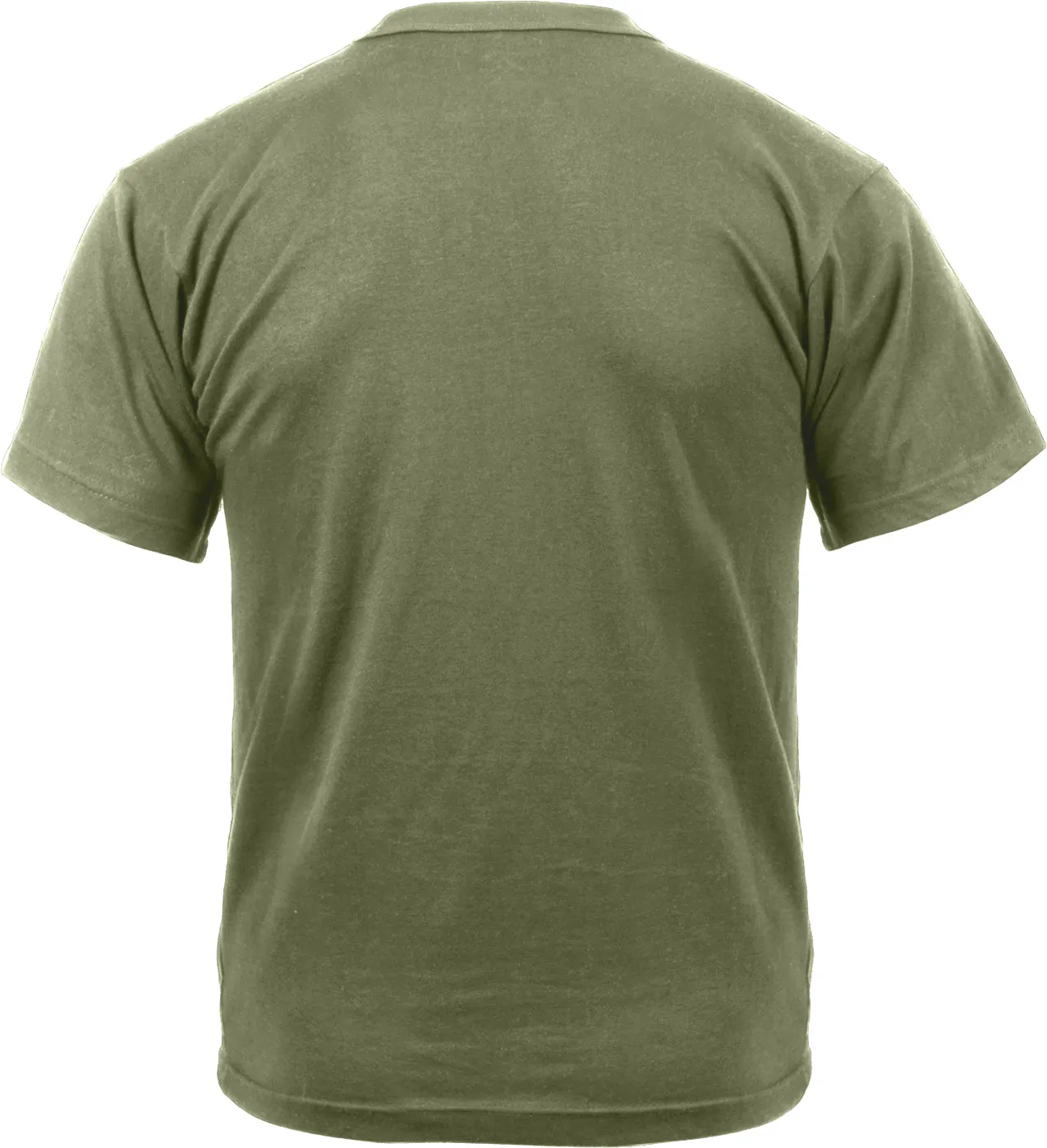 Olive Drab - Military GI Moisture Wicking Short Sleeve T-Shirt - Polyester