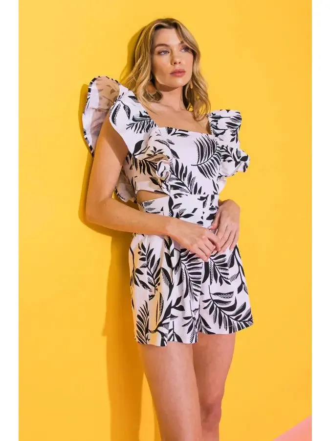 Palms in Paradise Romper