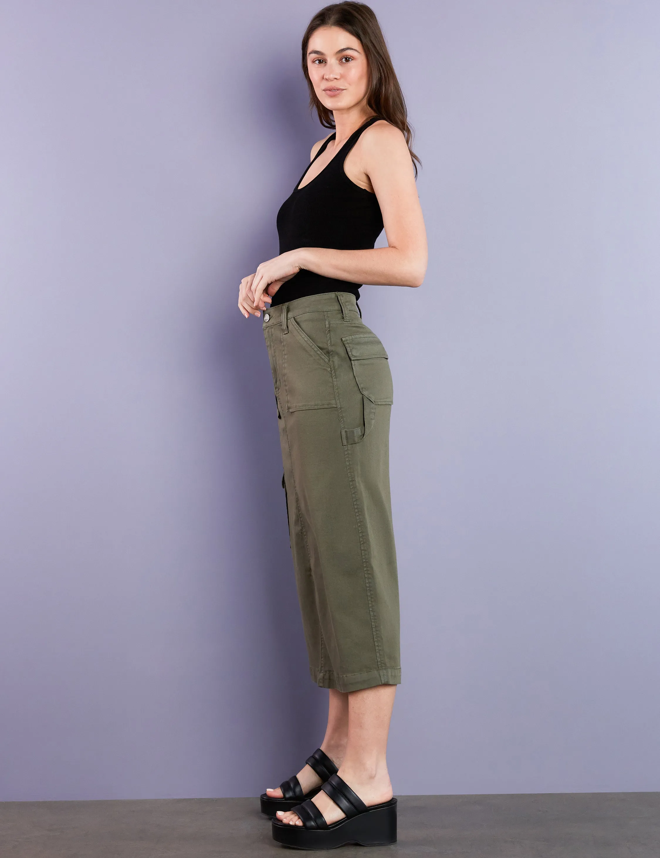 Patch Cargo Midi Skirt