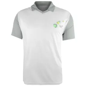 Penguin Men's Color Block Graphic Polo - White/Grey