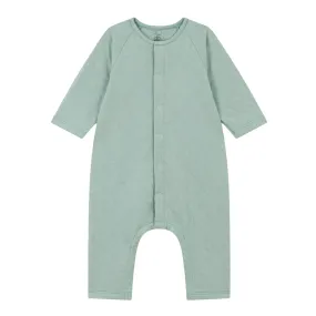 Petit Bateau Quilted Romper Jumpsuit - Green