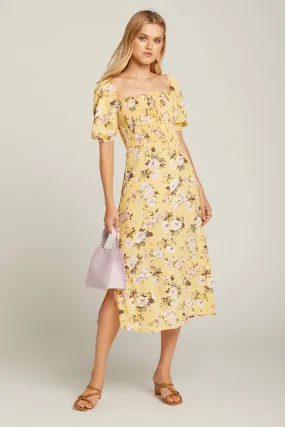 Pomeline Floral Majorelle Dress