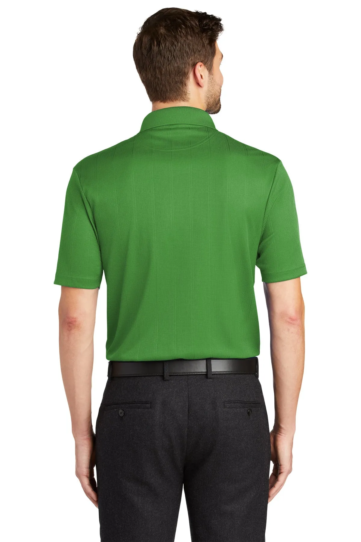 Port Authority Performance Customized Fine Jacquard Polos, Vine Green