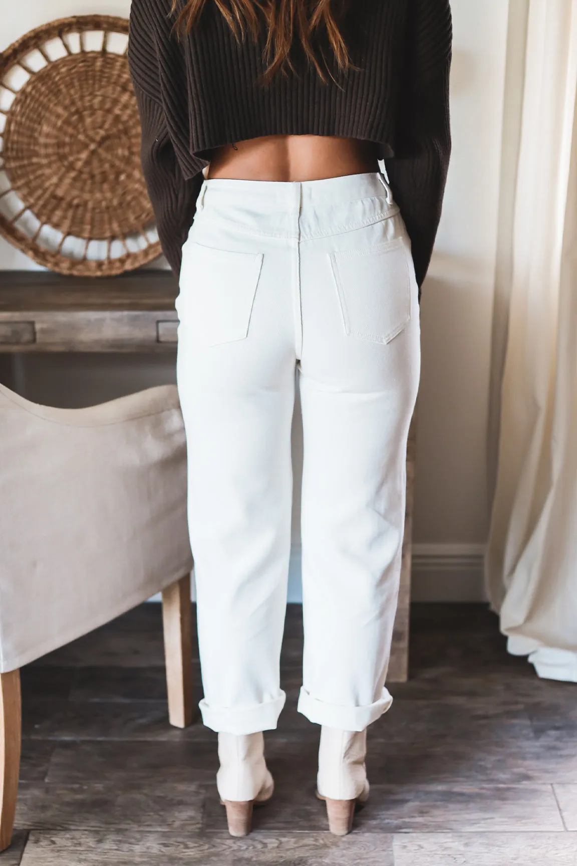 Presley Asymmetrical Jeans