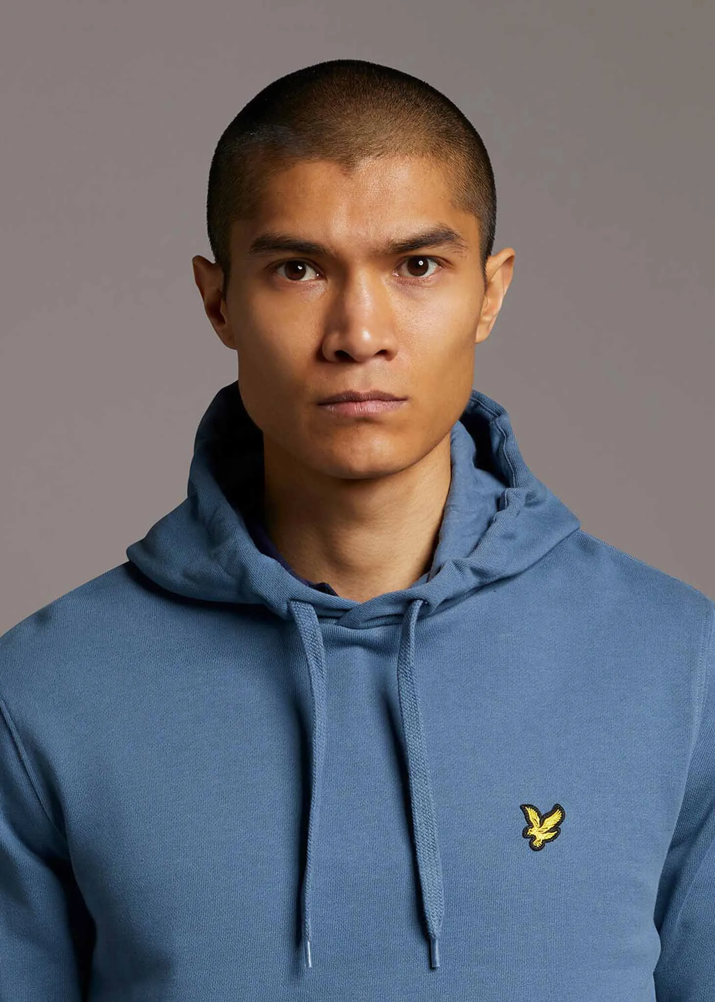 Pullover hoodie - slate blue