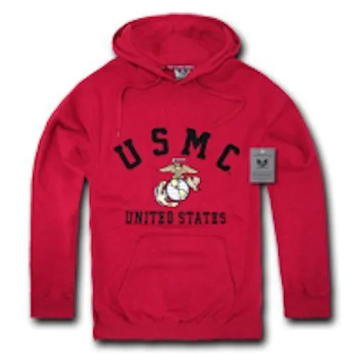 Pullover Hoodie Sweatshirt US Military Navy Air Force Army Marines Coast Guard