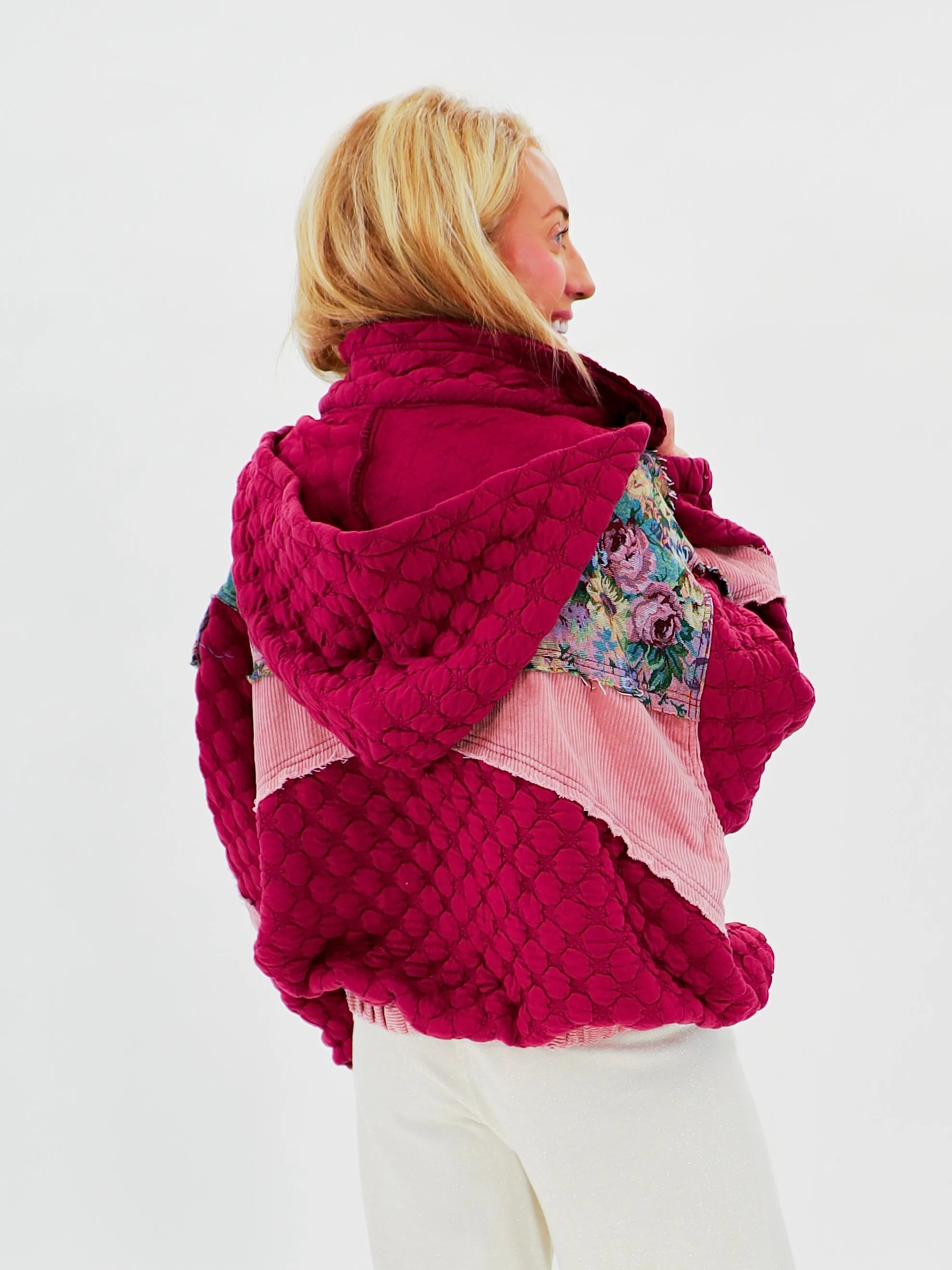 Quinn's Quilted Floral Jacket