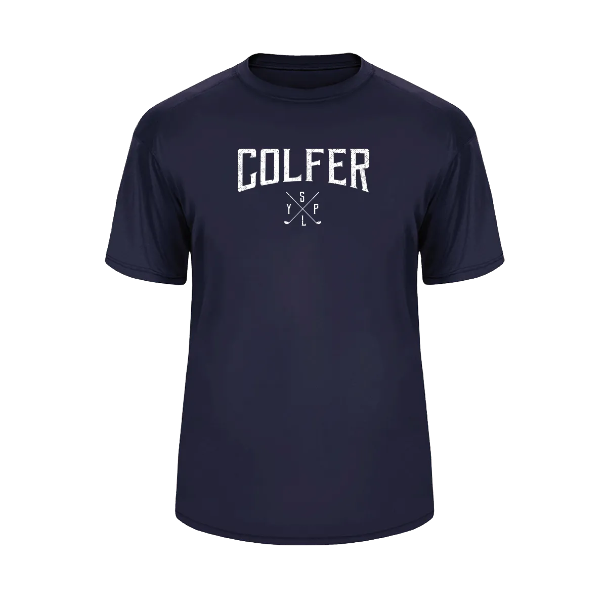 "Golfer" Performance Tee (Navy)